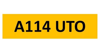 Lot 32-12 - REGISTRATION ON RETENTION - A114 UTO