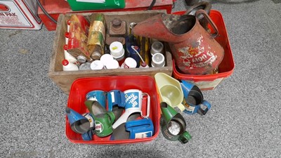 Lot 551 - ASSORTMENT OF OIL JUGS