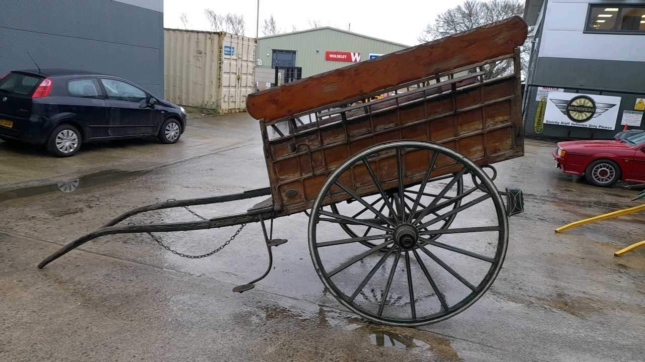 Lot 231 - HORSE DRAWN HAY CART