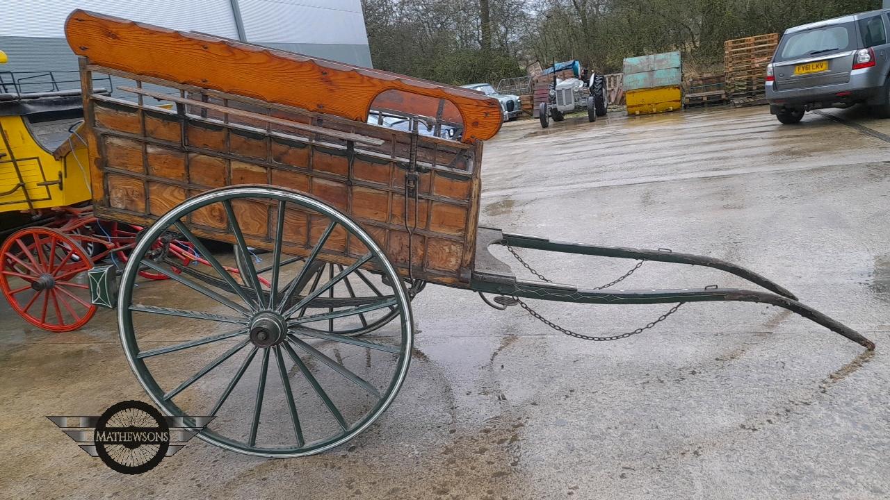 Lot 231 HORSE DRAWN HAY CART