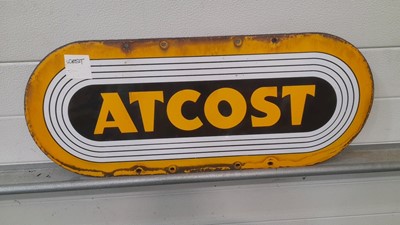 Lot 520 - ATCOST SIGN 30" X 12"