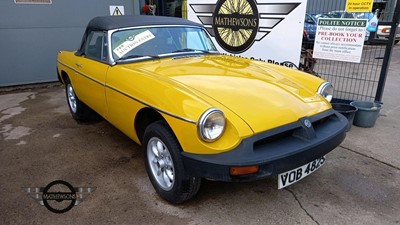 Lot 281 - 1978 MG B ROADSTER