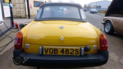 Lot 281 - 1978 MG B ROADSTER