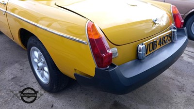 Lot 281 - 1978 MG B ROADSTER