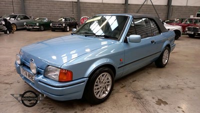 Lot 331 - 1989 FORD ESCORT XR3I CONV