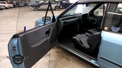 Lot 331 - 1989 FORD ESCORT XR3I CONV