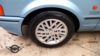 Lot 331 - 1989 FORD ESCORT XR3I CONV