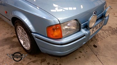 Lot 331 - 1989 FORD ESCORT XR3I CONV