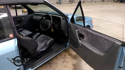 Lot 331 - 1989 FORD ESCORT XR3I CONV
