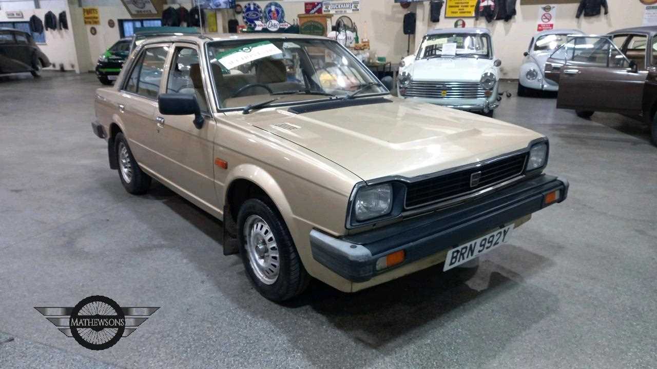 Lot 103 - 1983 TRIUMPH ACCLAIM HL