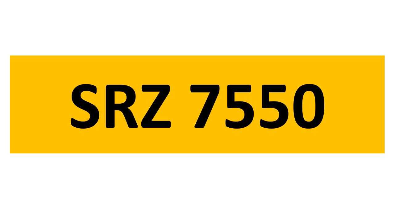 Lot 51 - REGISTRATION ON RETENTION - SRZ 7550