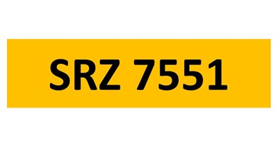 Lot 52-13 - REGISTRATION ON RETENTION - SRZ 7551