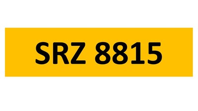 Lot 65-13 - REGISTRATION ON RETENTION - SRZ 8815