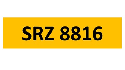 Lot 66-13 - REGISTRATION ON RETENTION - SRZ 8816