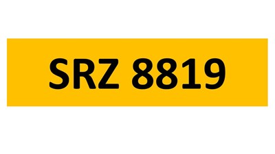 Lot 68-13 - REGISTRATION ON RETENTION - SRZ 8819