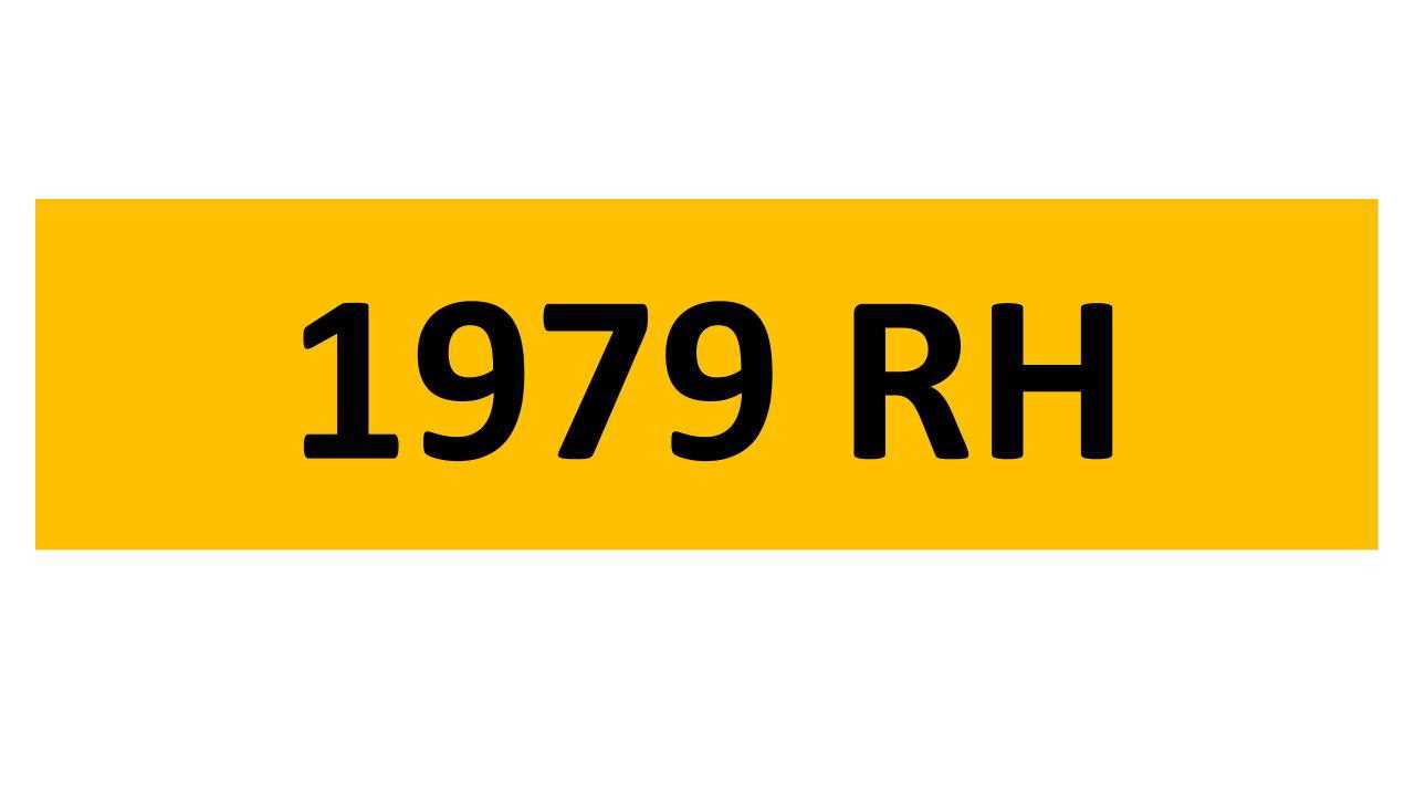 Lot 87 - REGISTRATION ON RETENTION - 1979 RH