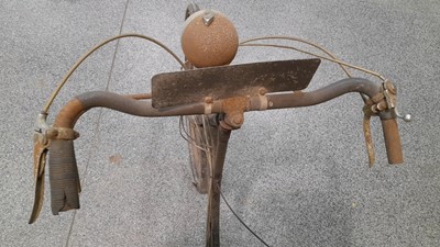 Lot 202 - HUMBER WING WHEEL BICYCLE WITH BSA ENGINE