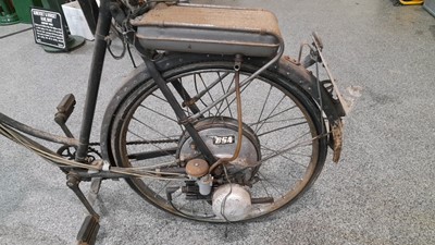 Lot 202 - HUMBER WING WHEEL BICYCLE WITH BSA ENGINE