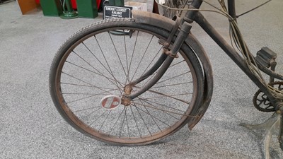 Lot 202 - HUMBER WING WHEEL BICYCLE WITH BSA ENGINE