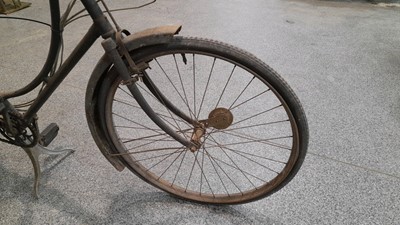 Lot 202 - HUMBER WING WHEEL BICYCLE WITH BSA ENGINE