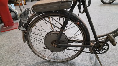 Lot 202 - HUMBER WING WHEEL BICYCLE WITH BSA ENGINE