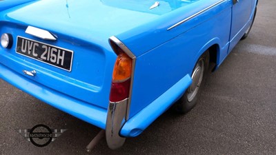 Lot 327 - 1969 TRIUMPH HERALD 13/60