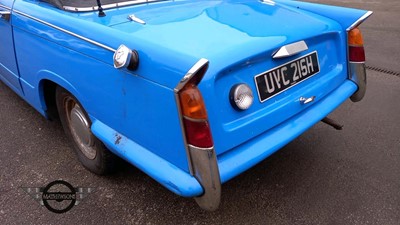 Lot 327 - 1969 TRIUMPH HERALD 13/60