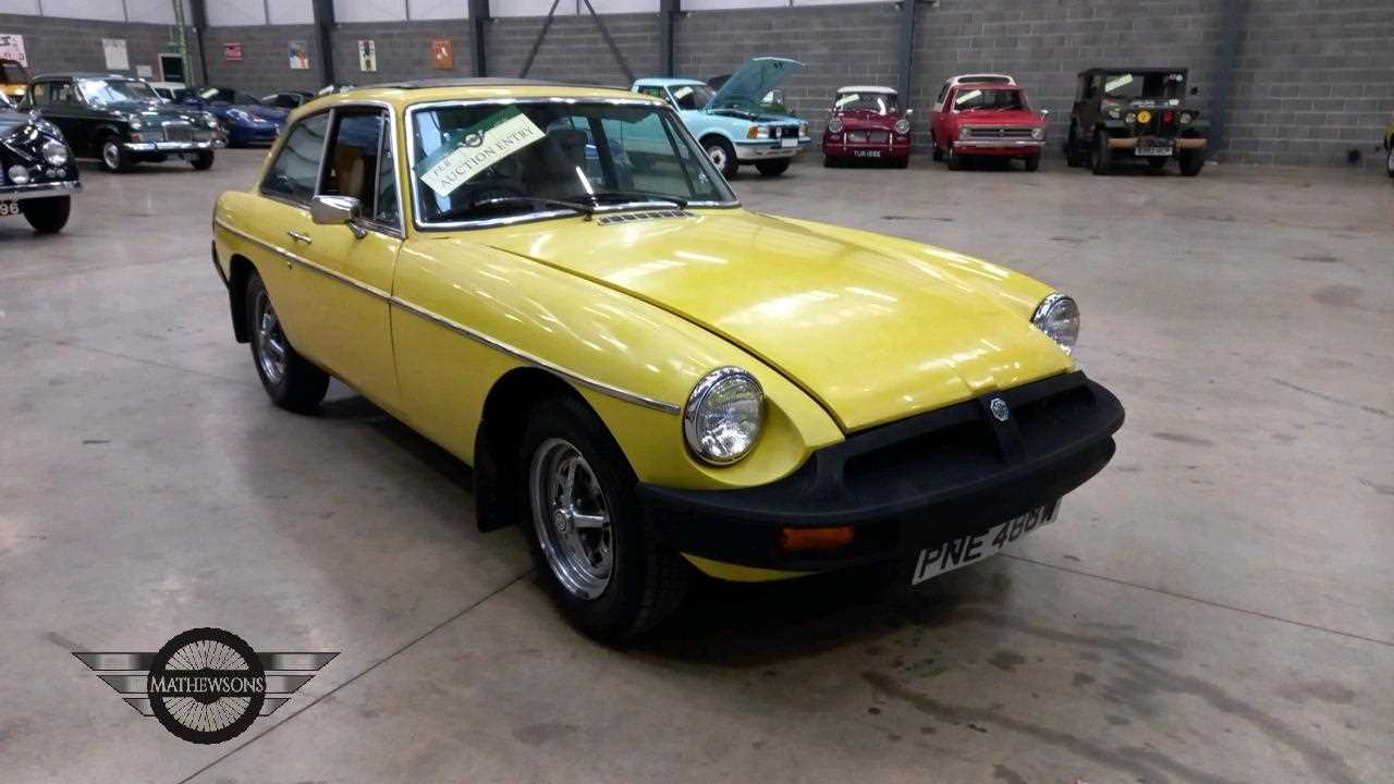 Lot 297 - 1981 MG B GT