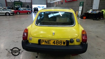Lot 297 - 1981 MG B GT