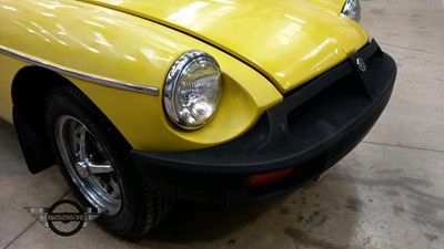 Lot 297 - 1981 MG B GT