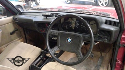 Lot 359 - 1982 BMW 320 A