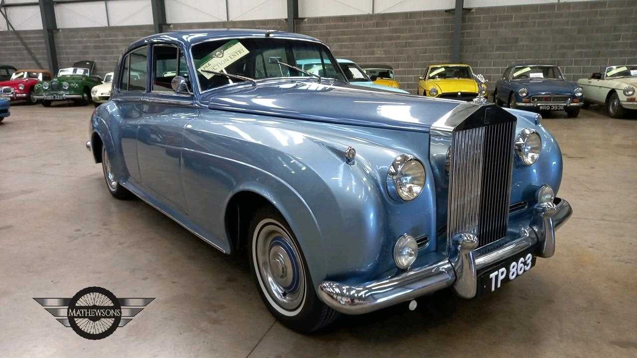 Lot 469 - 1959 ROLLS ROYCE / BENTLEY SILVER CLOUD