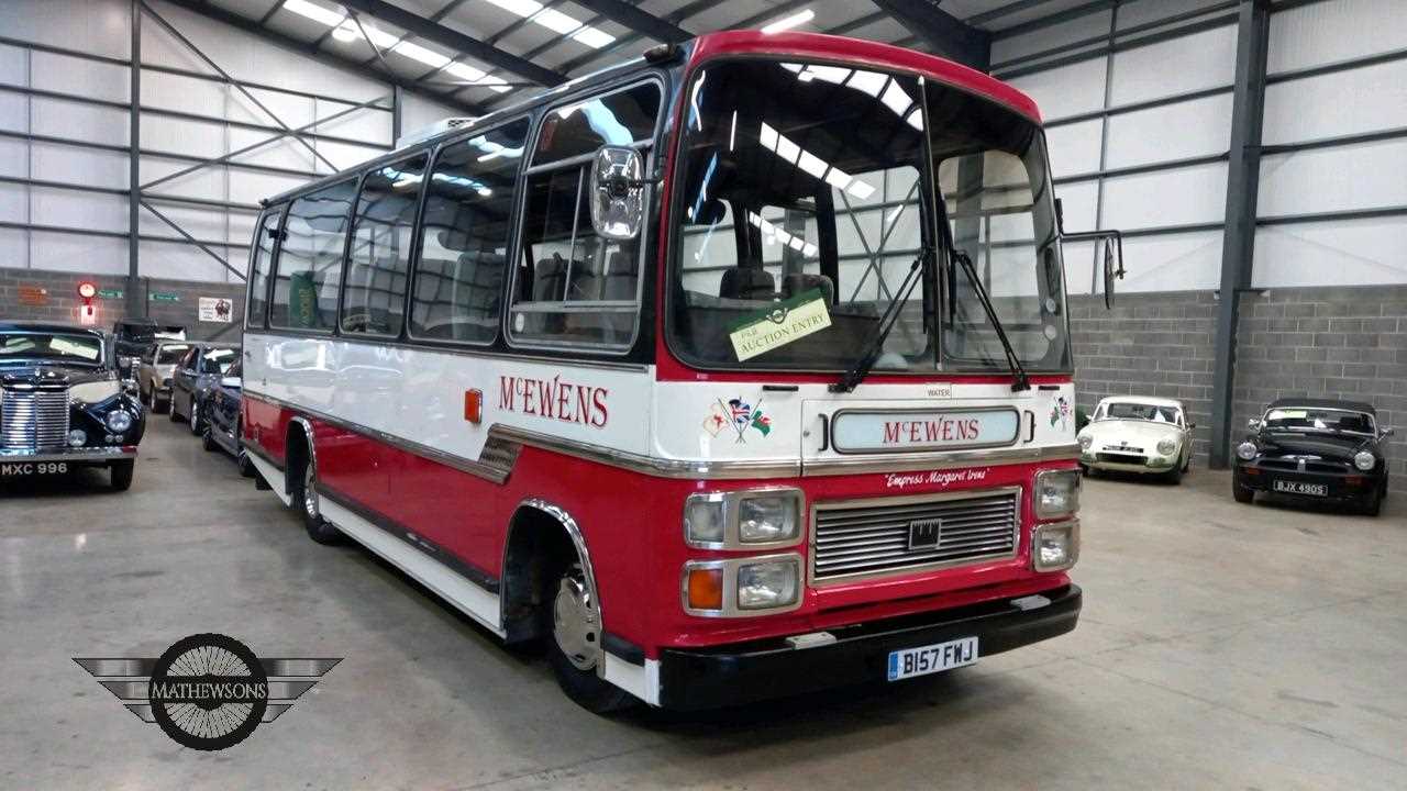 Lot 199 - 1985 BEDFORD PJK WITH PLAXTON SUPREME MARK IV BODY 26-SEAT COACH