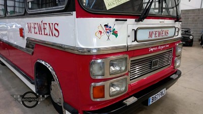 Lot 199 - 1985 BEDFORD PJK WITH PLAXTON SUPREME MARK IV BODY 26-SEAT COACH