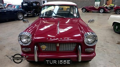 Lot 635 - 1967 TRIUMPH HERALD 1200