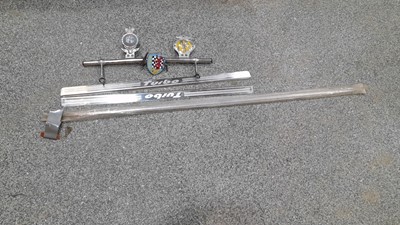 Lot 568 - BRIGHTWORK FORM A MG MIDGET & BADGE BAR WITH BADGES