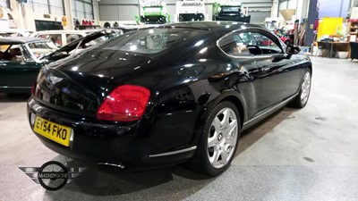 Lot 358 - 2005 BENTLEY CONTINENTAL GT AUTO