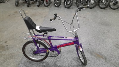 Lot 376 - MK3 RALEIGH CHOPPER  ( PURPLE )