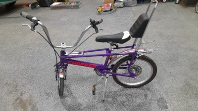 Lot 376 - MK3 RALEIGH CHOPPER  ( PURPLE )