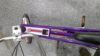 Lot 376 - MK3 RALEIGH CHOPPER  ( PURPLE )