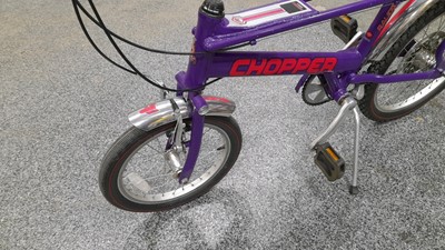 Lot 376 - MK3 RALEIGH CHOPPER  ( PURPLE )