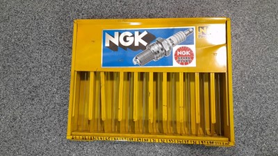 Lot 444 - NGK SPARK PLUG RACK