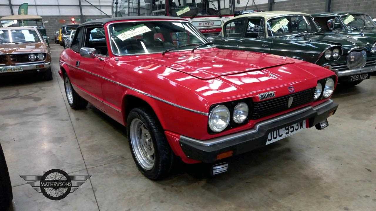 Lot 525 - 1981 RELIANT SCIMITAR GTC AUTO