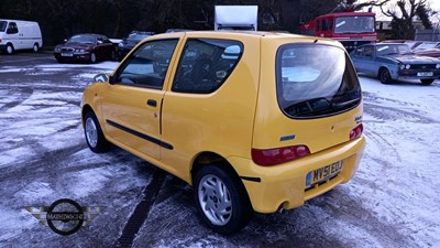 Lot 87 - 2001 FIAT SEICENTO SPORTING