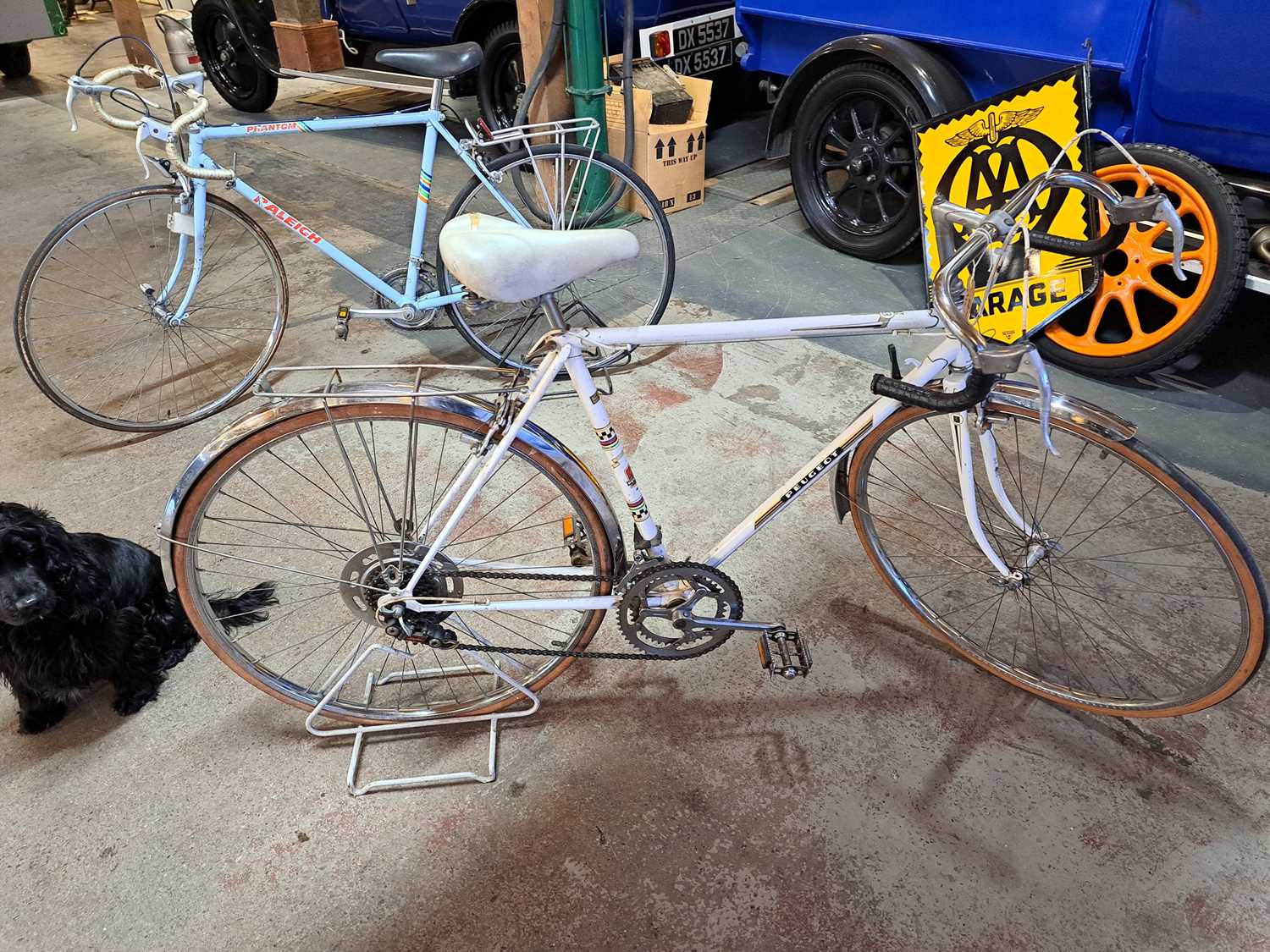 Lot 540 - PEUGEOT 1980'S RACING BIKE