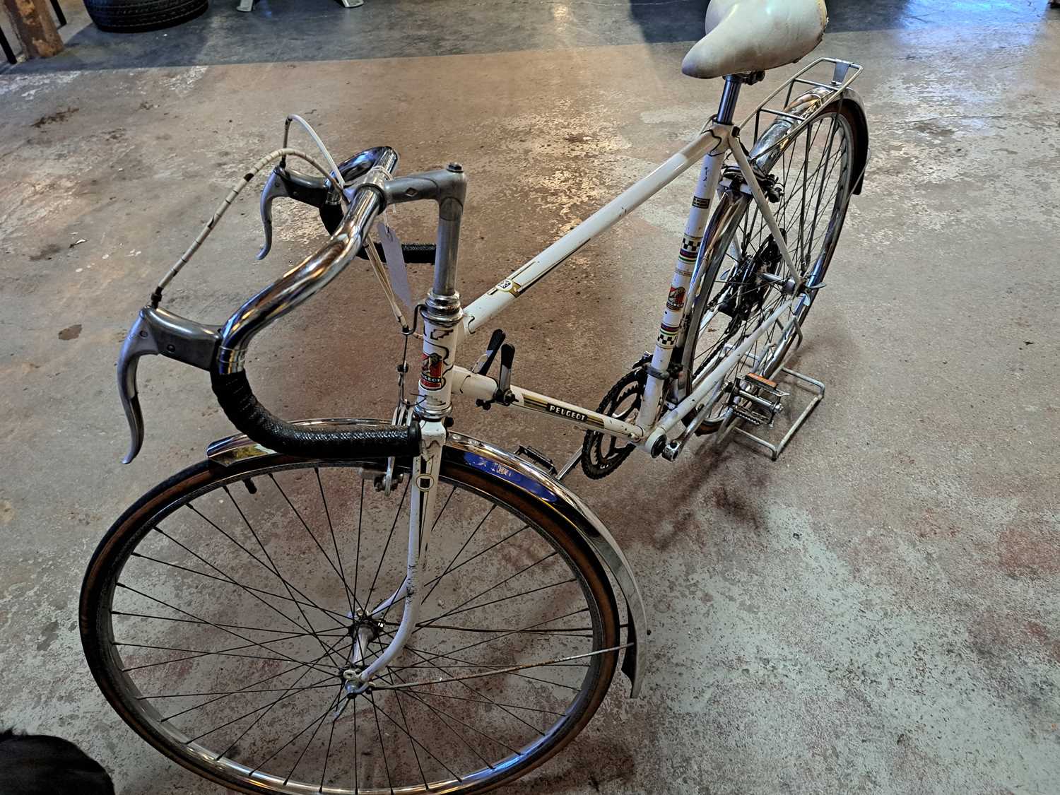 Lot 540 - PEUGEOT 1980'S RACING BIKE