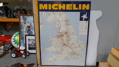 Lot 528 - TIN MICHELIN MAP OF ENGLAND