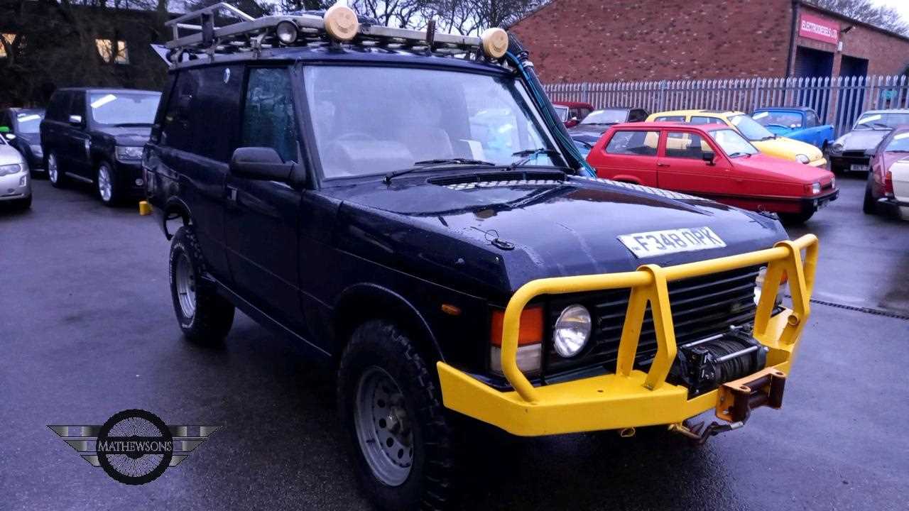 Lot 129 - 1989 ROVER RANGE ROVER VOGUE EFI A