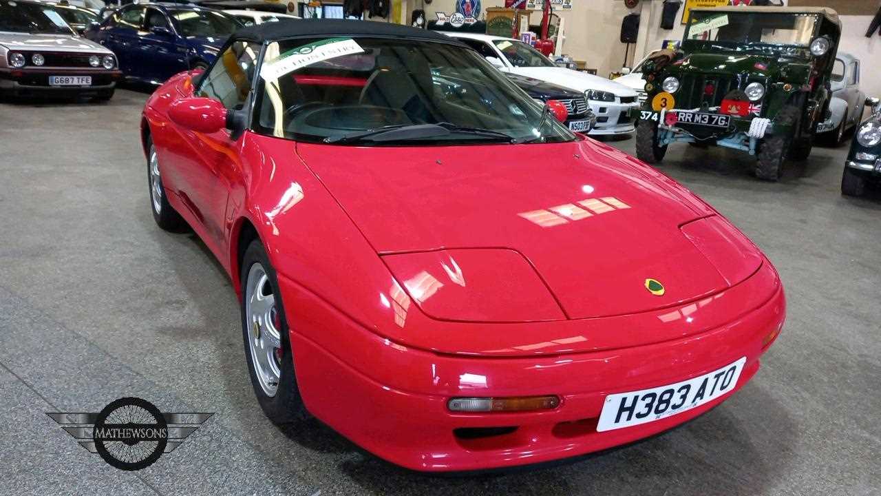 Lot 271 - 1991 LOTUS ELAN SE TURBO