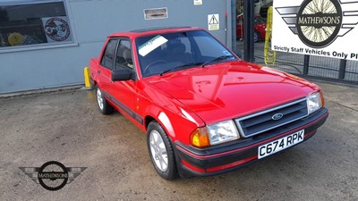 Lot 651 - 1985 FORD ORION GHIA I